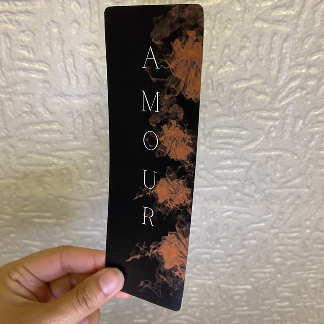 Marque-page&Note  Dark Romance - Amour 