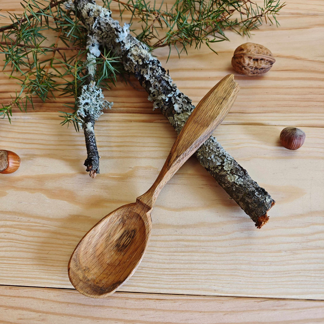Cuillère en chêne-C011