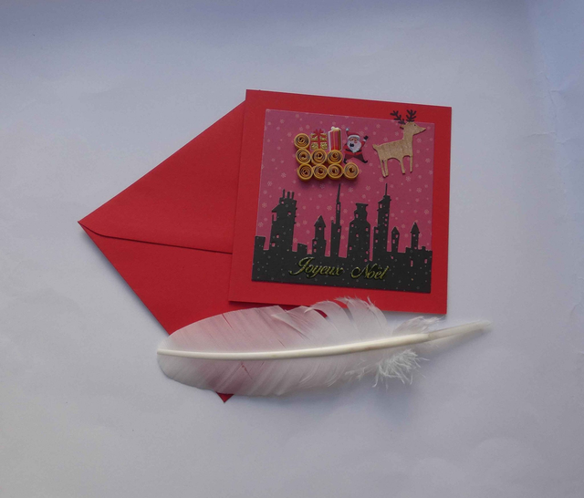 Noël au-dessus de la ville