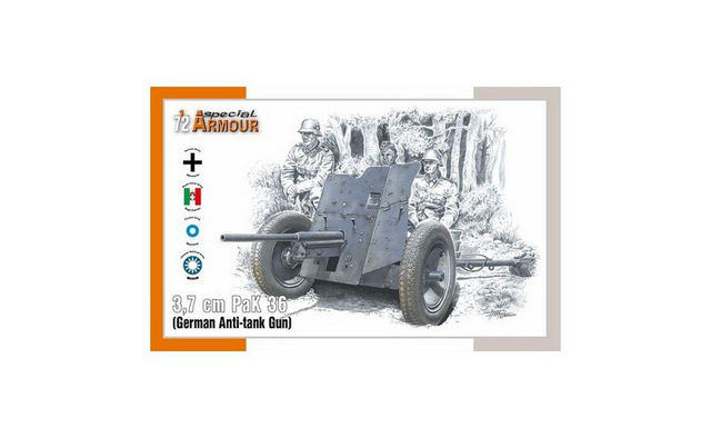Pak36 special armour SA72024 1/72