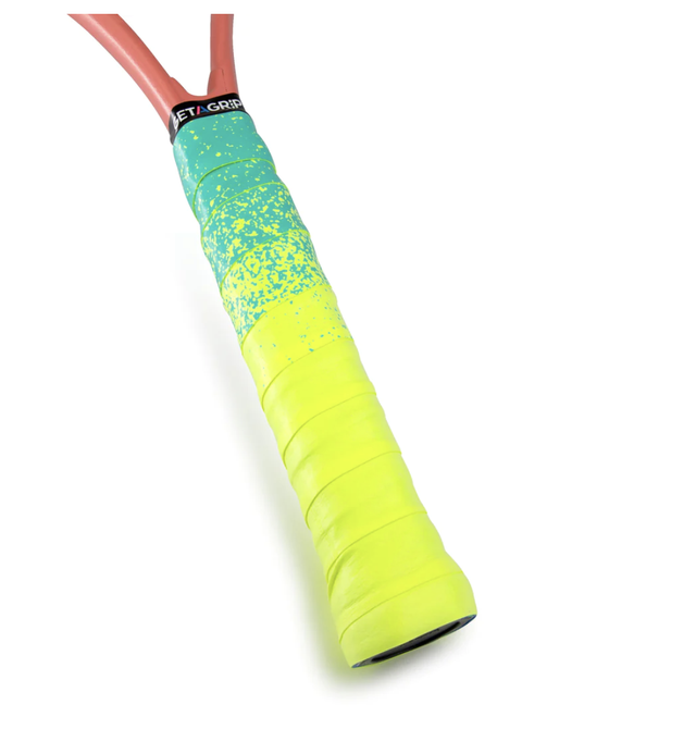 #Zap! Get A Grip - Neon + Blue (Tennis, Badminton, Padel, Pickleball &amp; Squash)