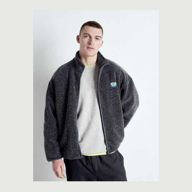 American Vintage Jacket Hoktown Melange Charcoal