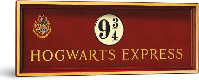 Noble Collection Harry Potter - Platform 9 3/4 Hogwarts Express Sign