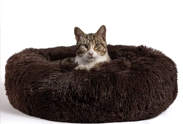 Corbeille moelleuse 60 cm chocolat 