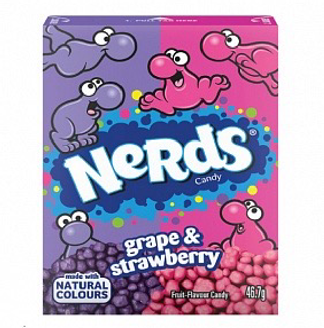 NERDS Grappe &amp; Strawberry 47g