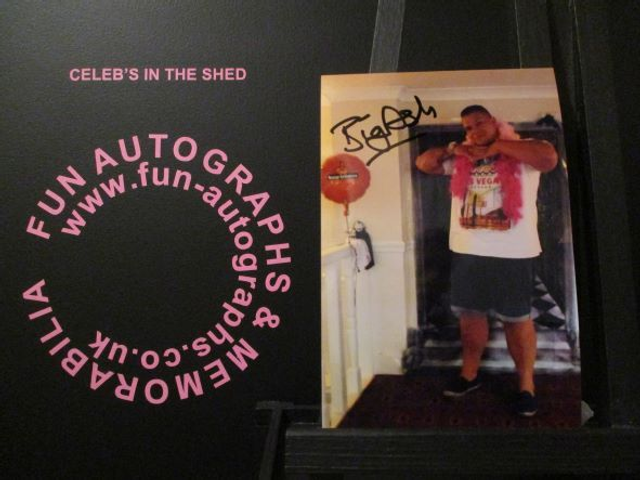 Ashley Thomas Authentic Autographed 6x4 Our Facing Photograph (G)