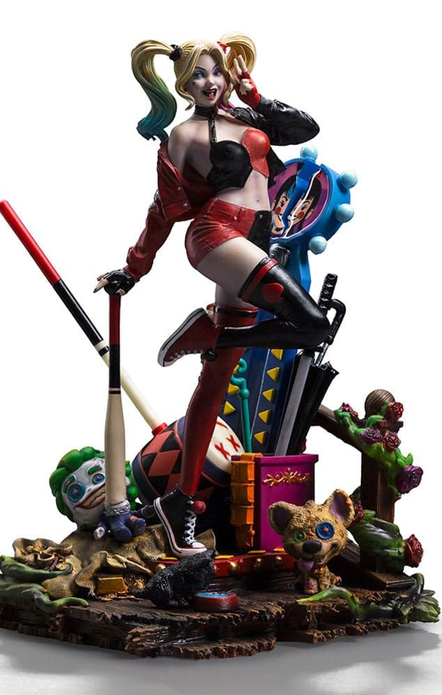 Iron Studios DC Comics Harley Quinn (Gotham City Sirens) Deluxe Art Scale 1/10