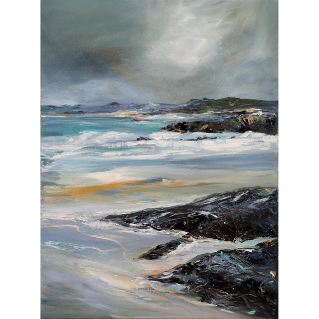 Stormy Traigh Bheag, Isle of Harris
