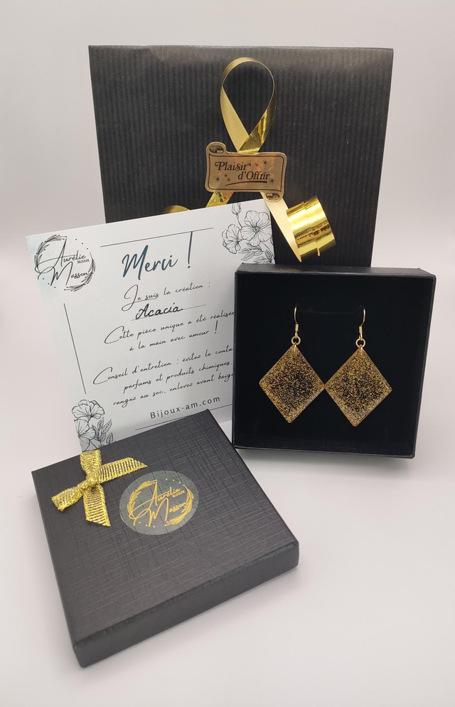 Boucles d'oreilles "Acacia"