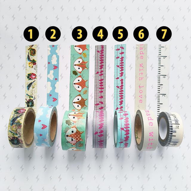 Washi Tapes ⸜(*ˊᗜˋ*)⸝