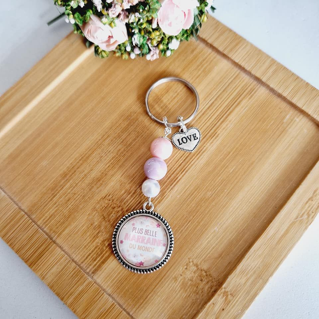 Porte Clé Plus Belle Marraine Du Monde 