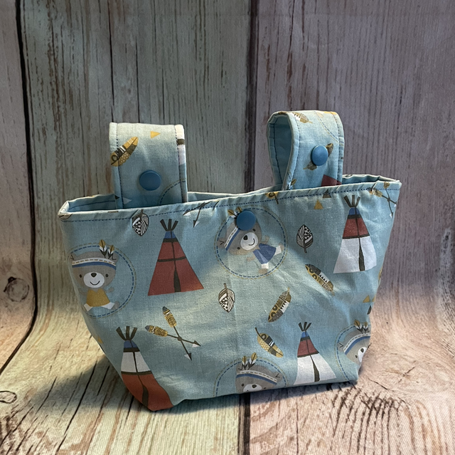 Laufradtasche, Indianer
