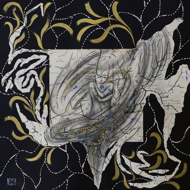 Vent / Montagne Multiple - Expériences cartographiques / A5, A4, A3, A2 print