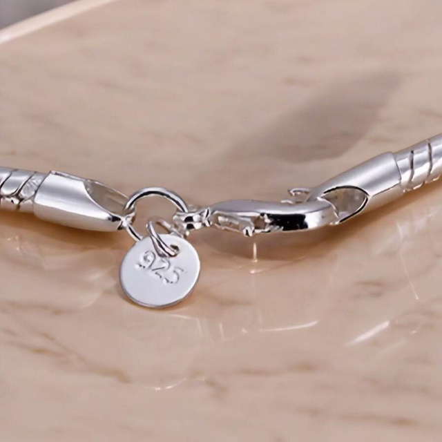 Stunning Italian Sterling Silver Bracelet