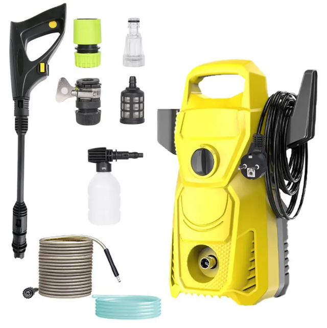 Nettoyeur haute pression électrique complet – Puissance &amp; polyvalence