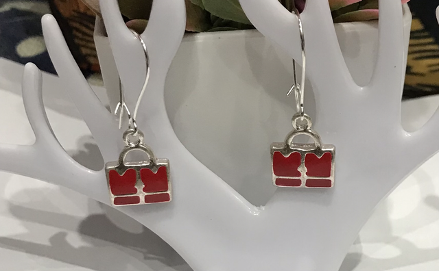 Silver Dangling Earrings- SDE92