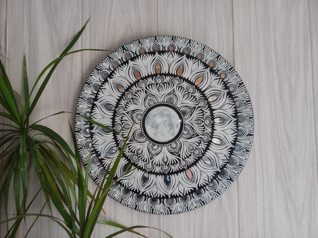 Mandala 40 cm &quot;Pleine Lune&quot;