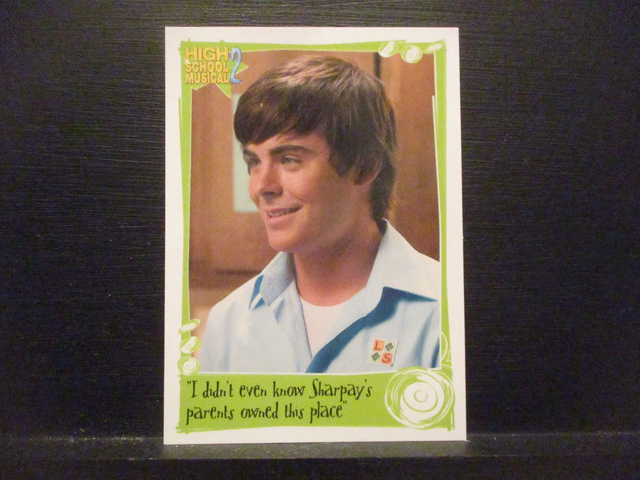High School Musical 2 Original Trading Card #60