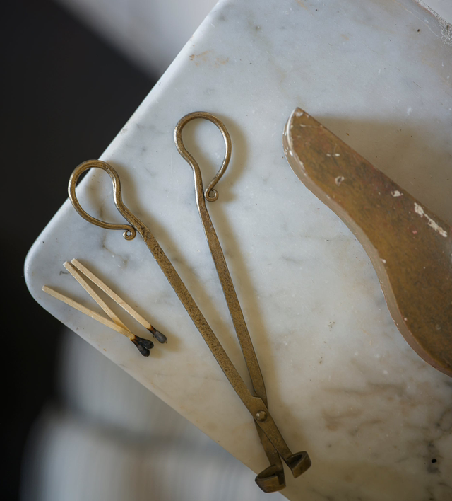 Antique Brass Wick Snips