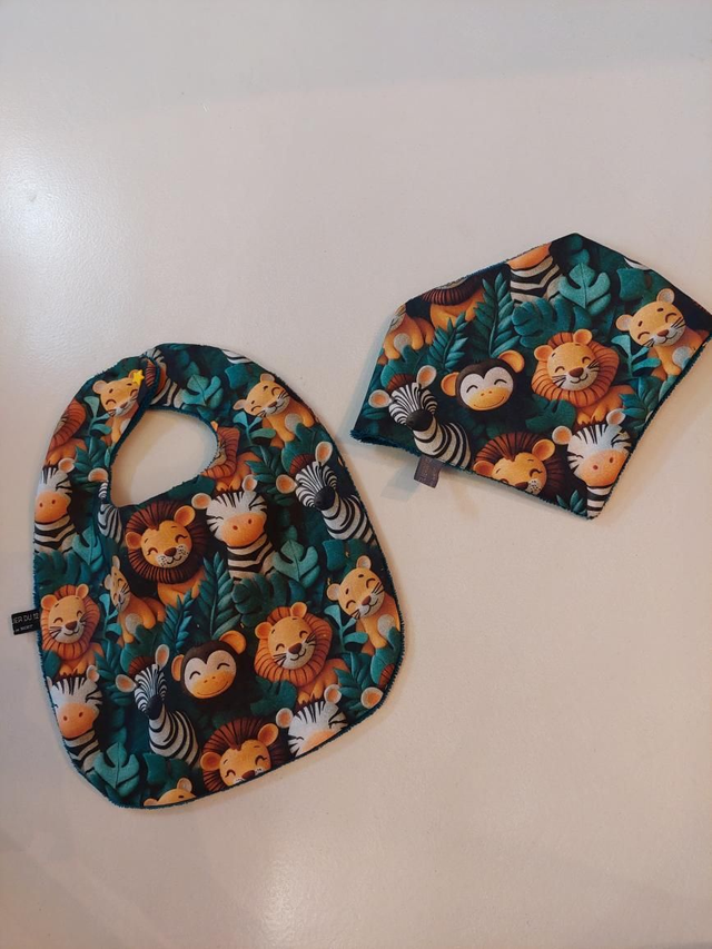 Bandana bébé jungle