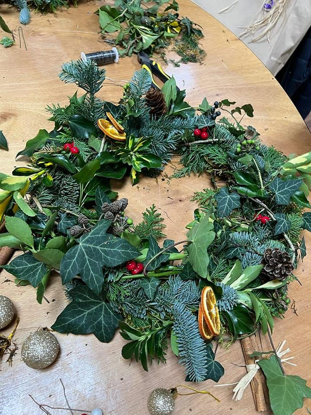 Christmas Wreath Workshop - Thursday 4th December 2025
