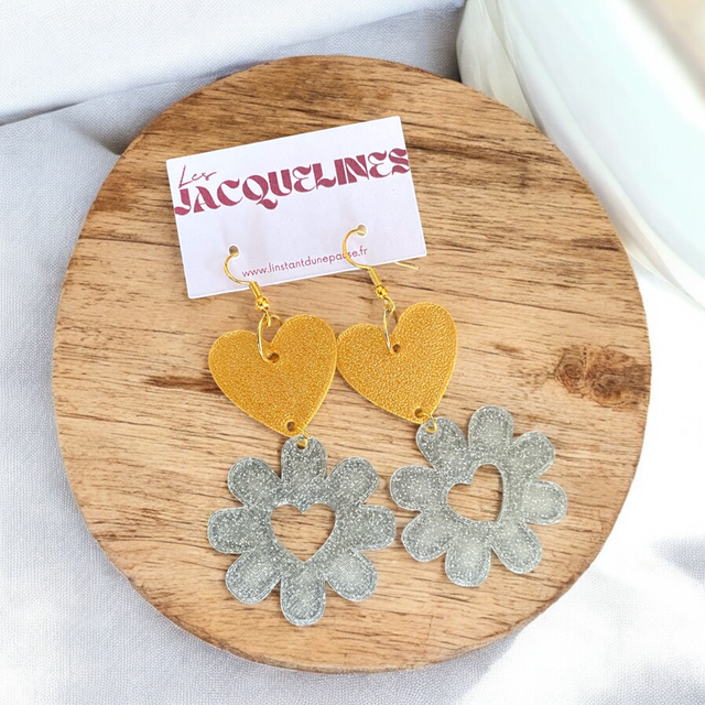 Boucles d’oreilles "Flower Pop"