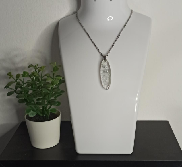 Pendentif éclat d&#039;argent CO013