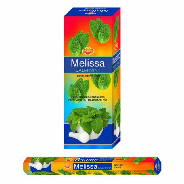 Caja GRANDE  6 uni. Incienso Sac Astral Melissa