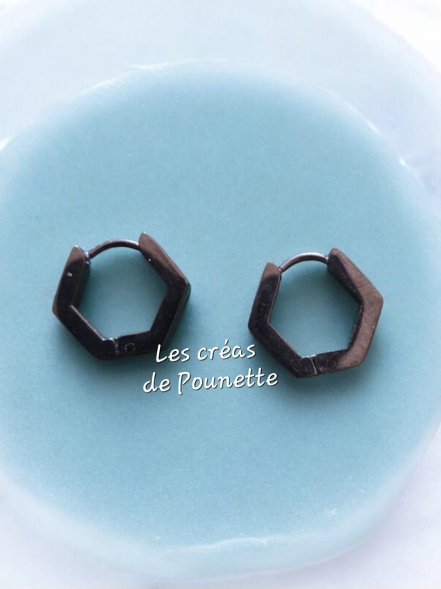 Minis créoles octogonales