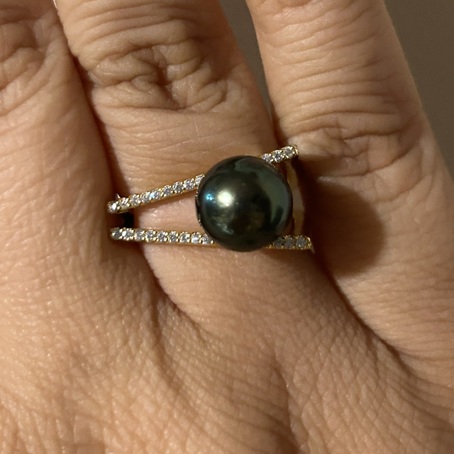 Bague Uira (plaqué or)