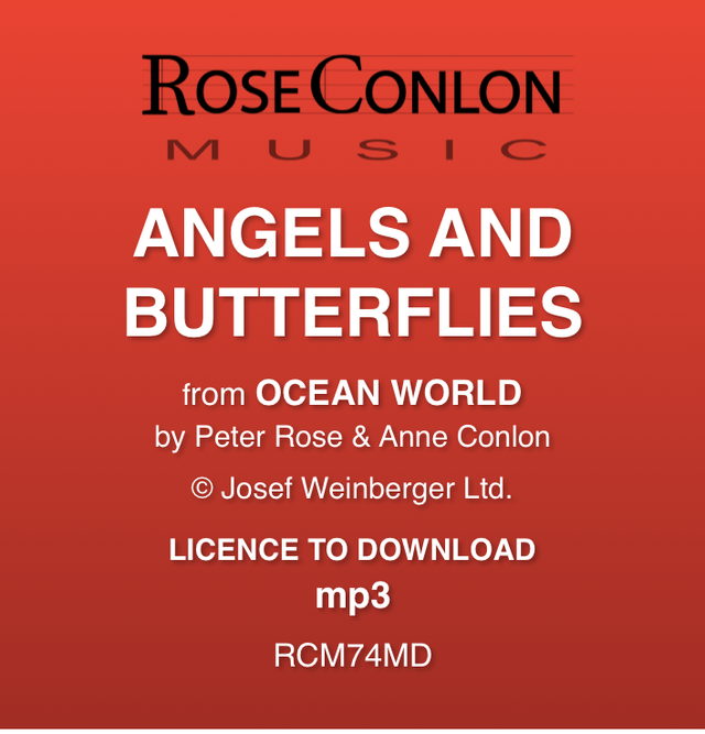 ANGELS AND BUTTERFLIES  (from Ocean World by Peter Rose &amp; Anne Conlon)