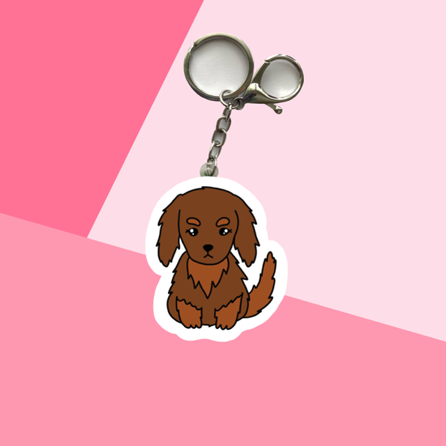 DOG keychain - Dachshund