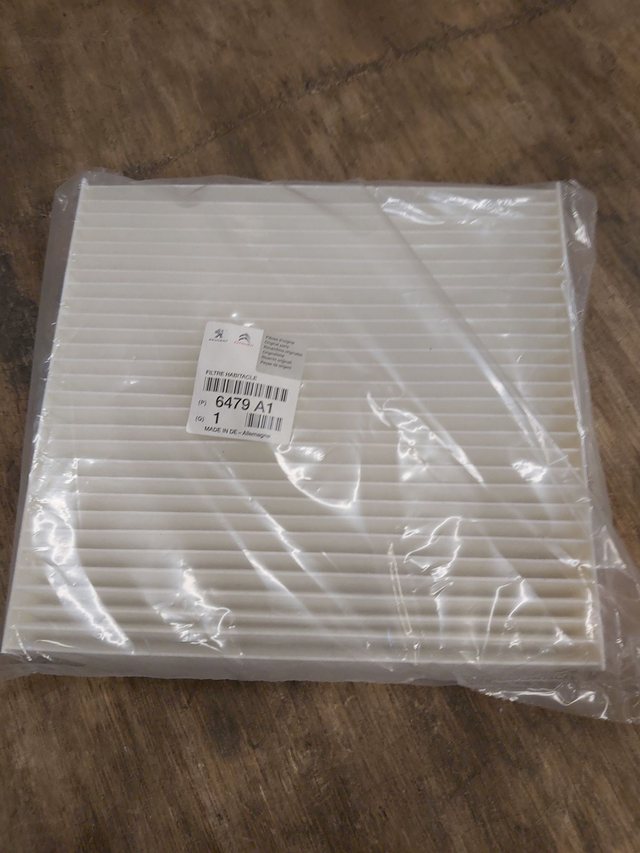 6479A1 - Filtre habitacle