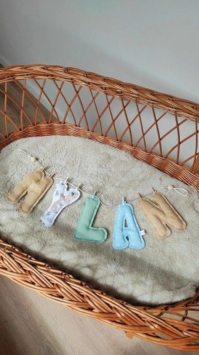 Guirlande prénom modèle MYLAN