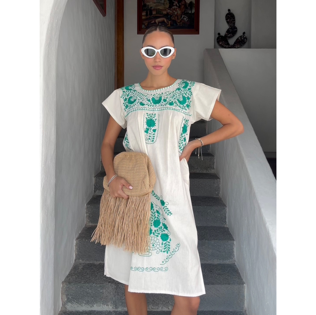 Vestido Chanel verde 