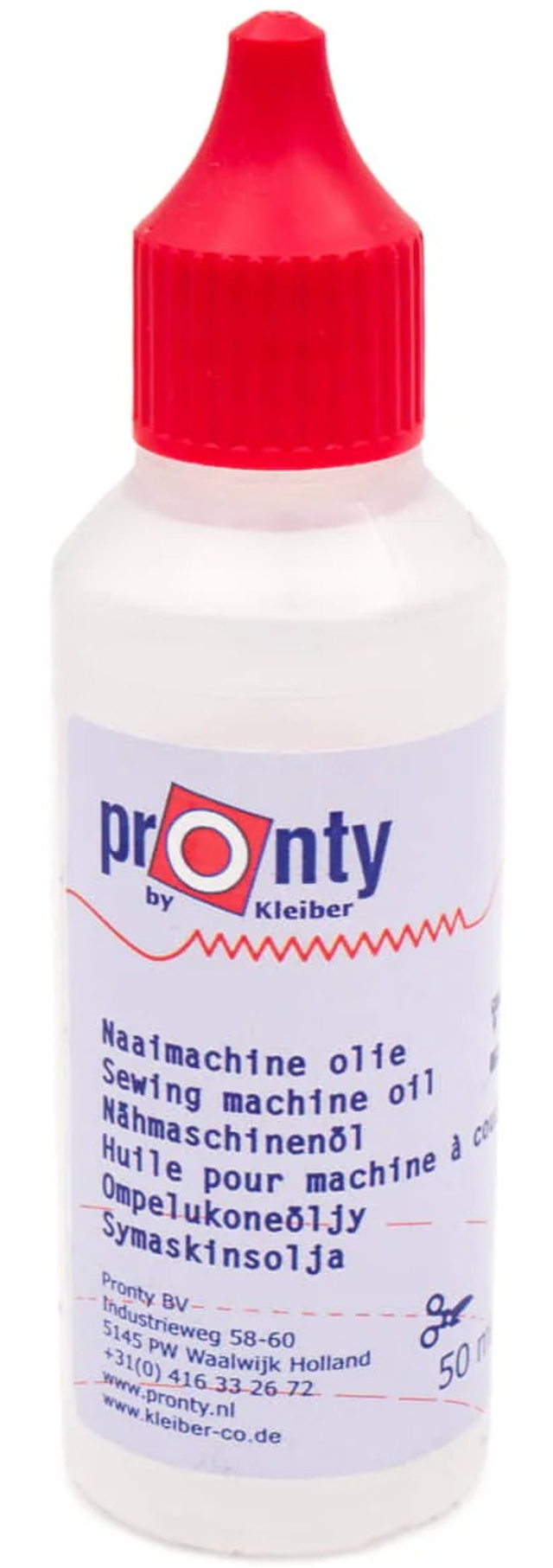 Pronty: Naaimachine olie