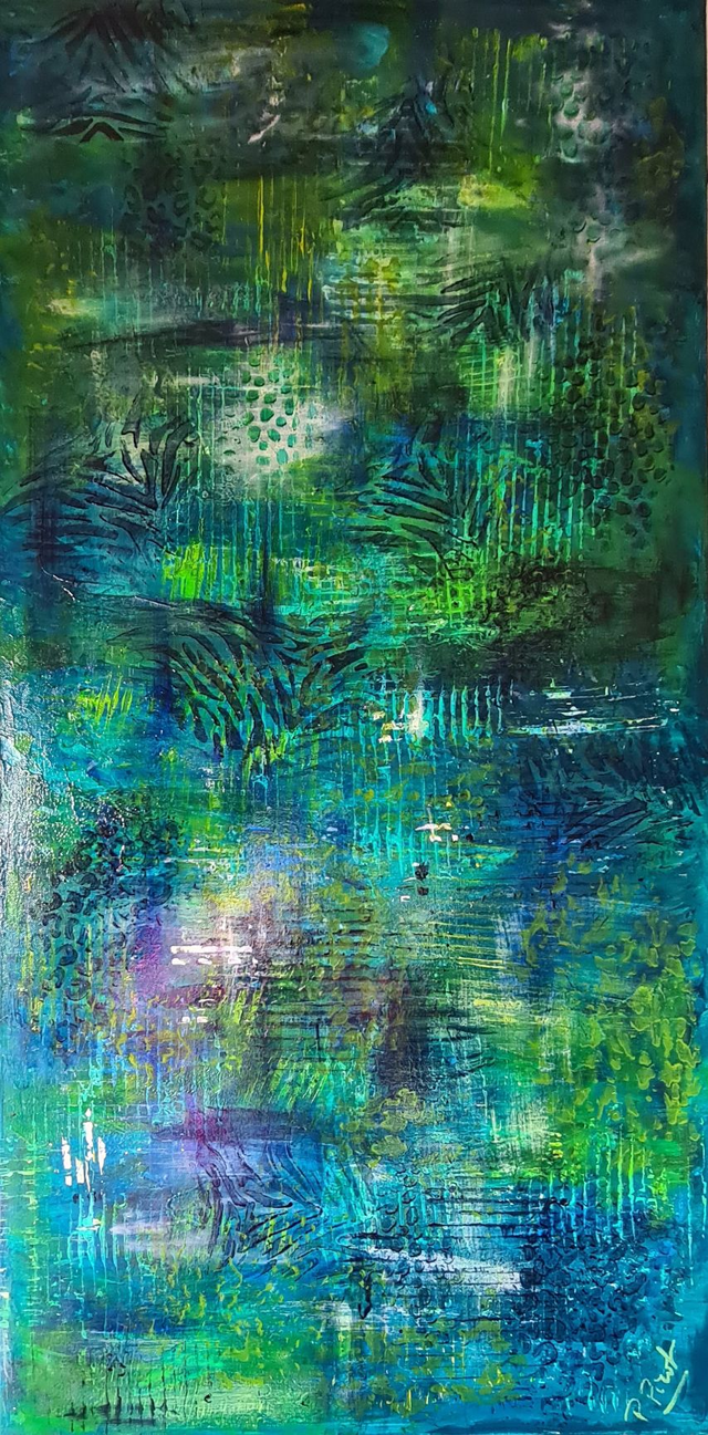 Abstraction1 -  50x100cm