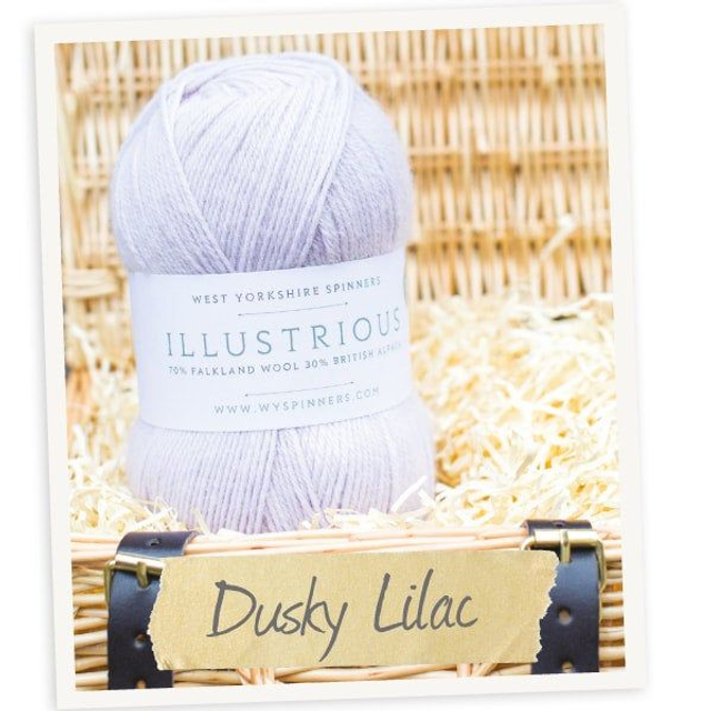 West Yorkshire Spinners Illustrious 100g/225m Dusky Lilac 704