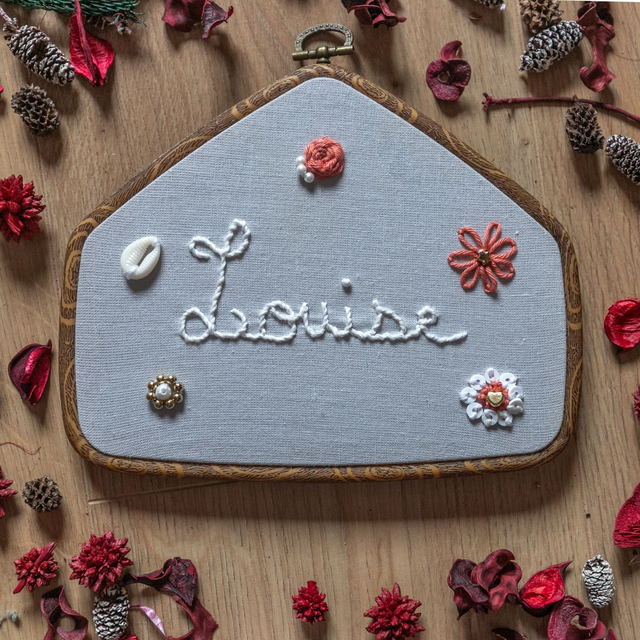 Grande broderie - Louise -