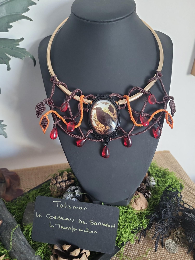 Talisman Samhain : Le Corbeau de Samhain