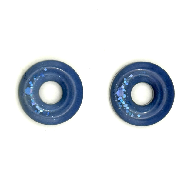 Pampilles Donuts bleutées