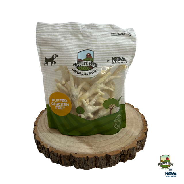 Puffed Chicken Feet 250g short date 14.03.25