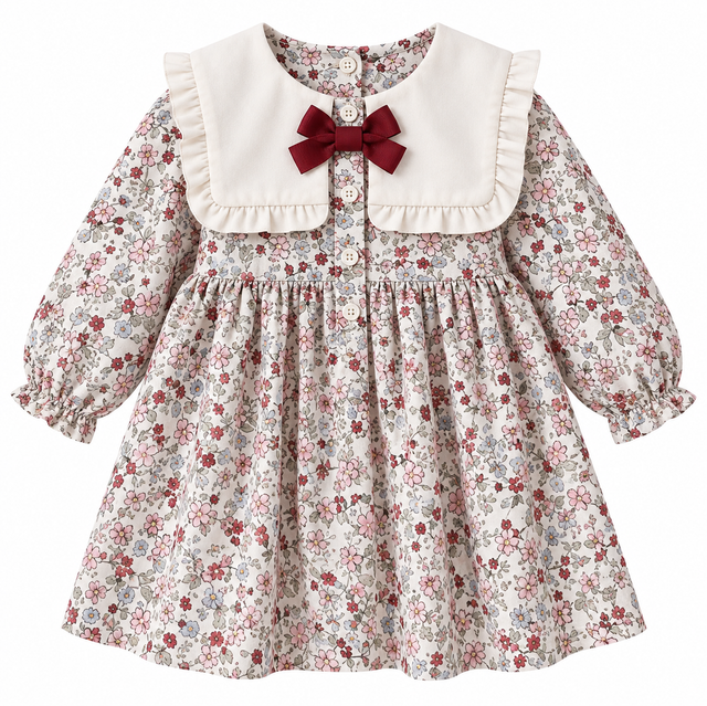 Festive floral dress 