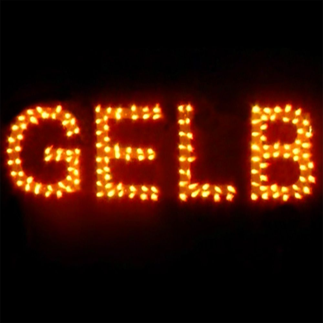 Bengallicht Gelb / 25er Pack