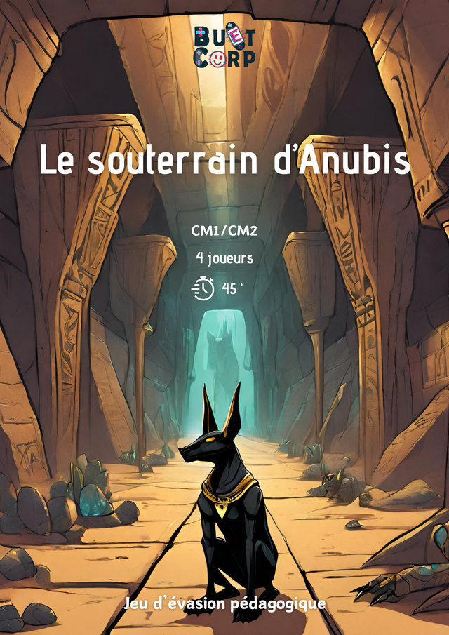 Le souterrain d'Anubis - Mathématiques à partir du CM1