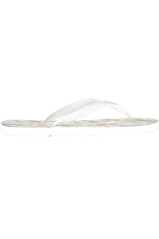 CALVIN KLEIN CALZATURA CIABATTA UOMO BIANCO