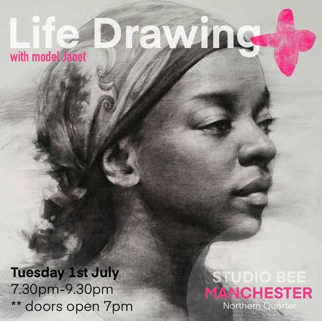 Life Drawing+ Tuesday 1st July