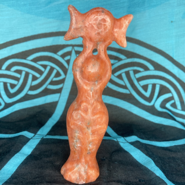 Goddess figure Sunstone
