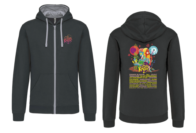 Sweat Zippé Bicolore La Corde Raide – Édition 2026