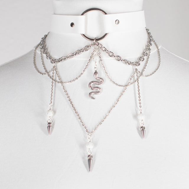 Circé - Choker argenté